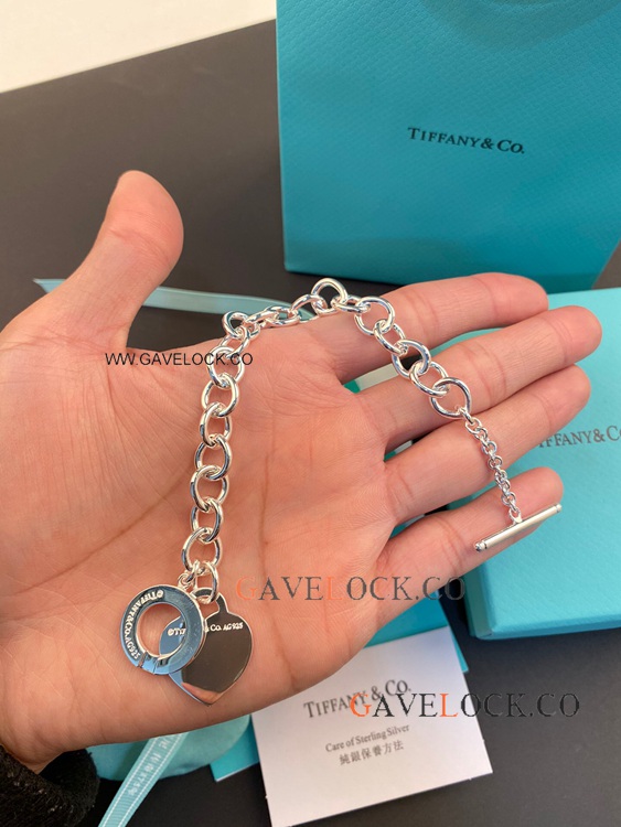 Replica Tiff@ny Linking Bracelet with Charms
